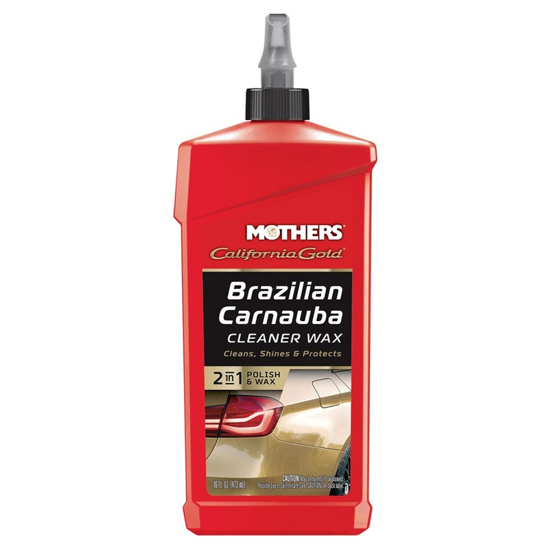 Mothers 655701 Brazilian Carnauba Cleaner Wax Liquid – 473mL