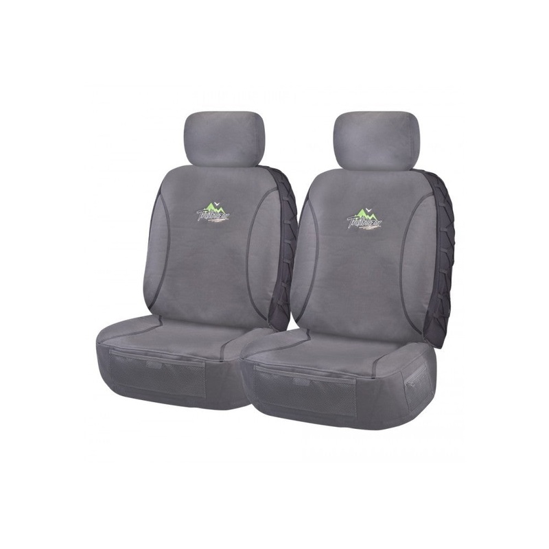 MyCar Trailblazer Universal 30/35 Front Seat Cover – Charcoal Canvas – TRA3508