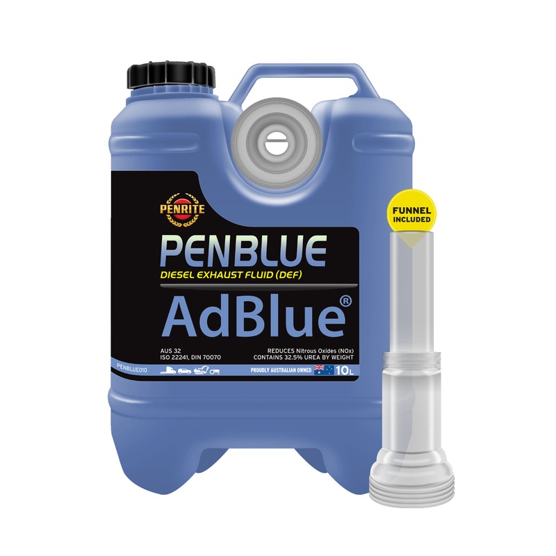 Penrite AdBlue Diesel Exhaust Fluid (DEF) – 10L – PENBLUE010 (Pickup Only)