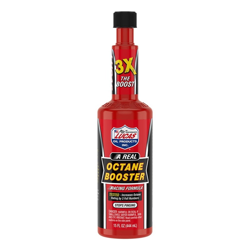 Lucas High Performance Racing Formula Petrol Octane Booster – 15 Fl Oz (444mL) – 10026
