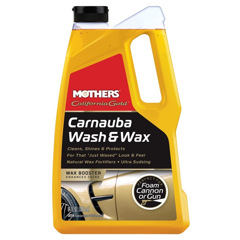 Mothers 655674 California Gold Carnauba Wash & Wax – 1.89L