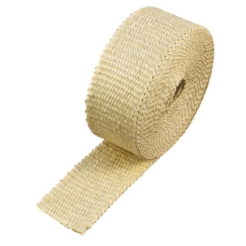50mm Wide Heatshield Exhaust Wrap 7.5m Fawn (Beige Colour) – 302025E