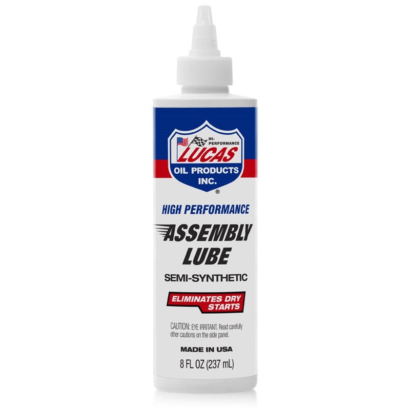 Lucas High Performance Semi-Synthetic Assembly Lube – 8 Fl Oz (236mL) – 10153