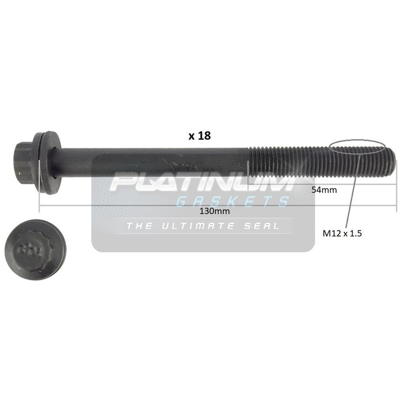 Platinum Cylinder Head Bolt Set – HBS0637