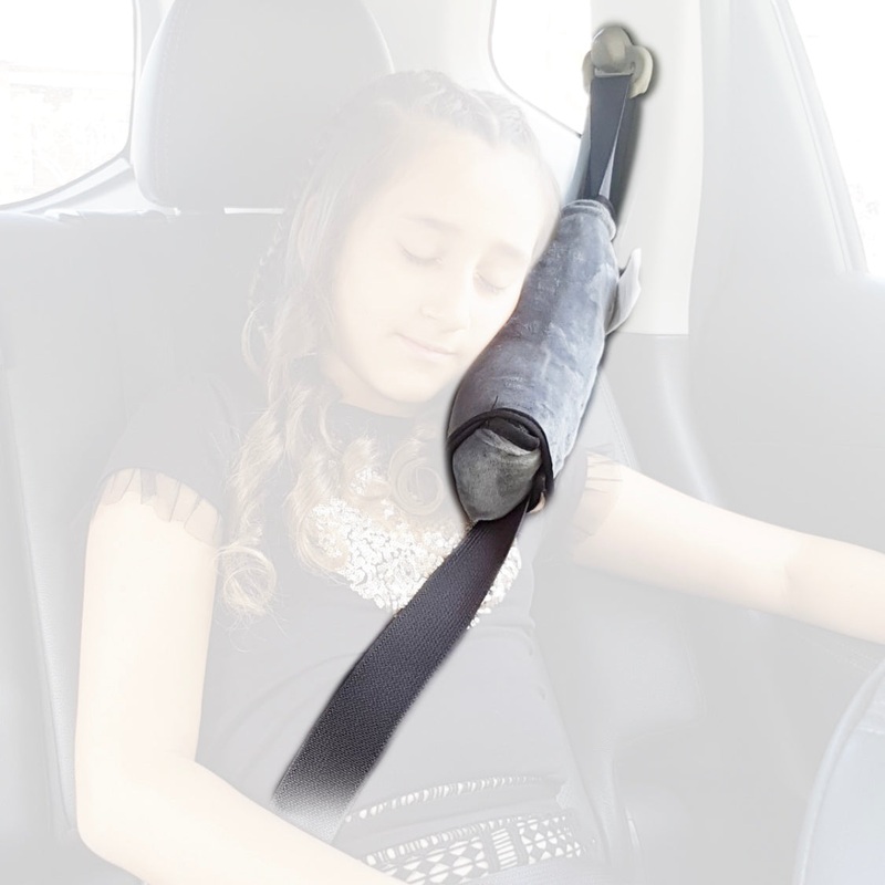 MyCar Universal Seat Belt Cover Buddy – Grey – SBPCH07