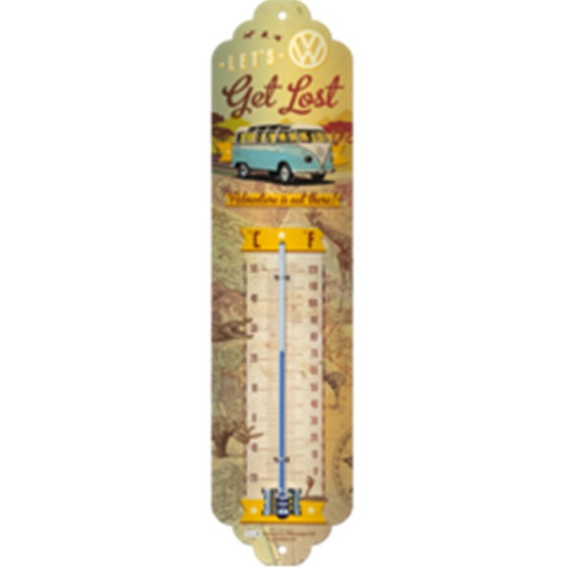 Nostalgic Art Thermometer VW Kombi Lets Get Lost – 5180306