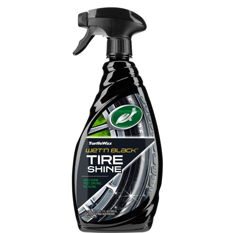 Turtle Wax Wet N Black Ultra Wet Tyre Shine Spray – 680mL – T217RA 50181