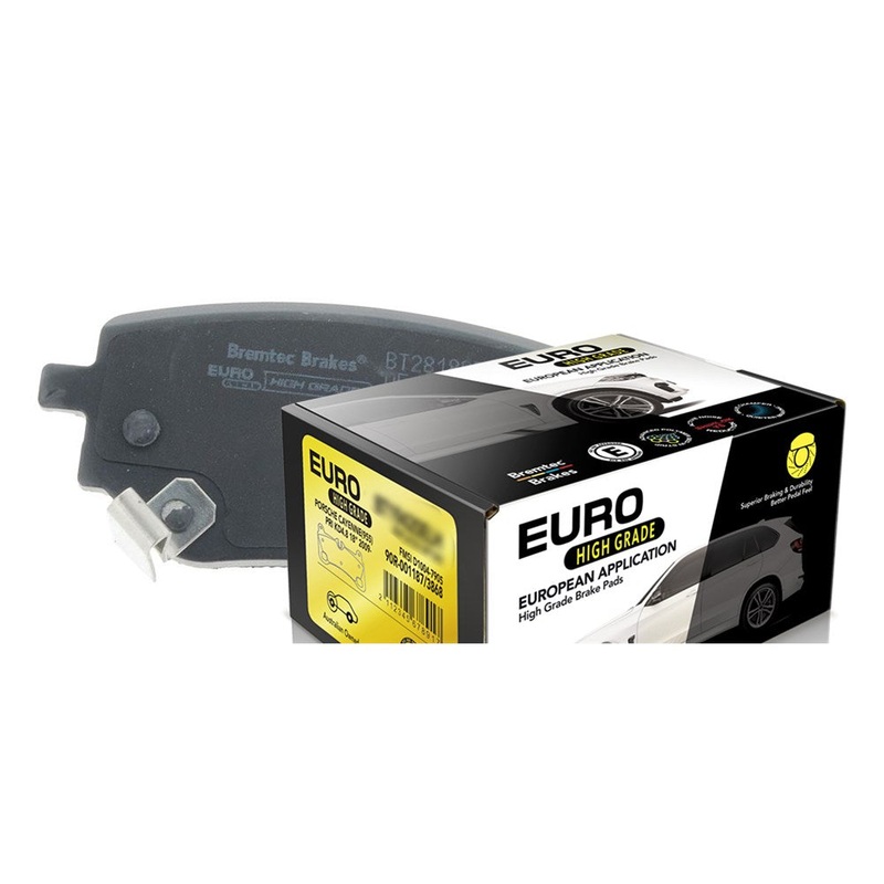 Bremtec Euro-Line Heavy Duty Brake Pads for European Vehicles – BT599ELH. Replaces DB1852