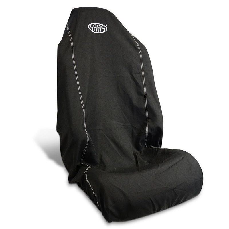 SAAS Large Throw-Over Seat Cover with White Logo (each) – SC5011