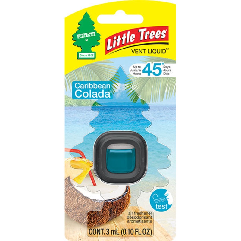 Little Tree Air Freshener Vent Liquid Caribbean Colada – 52625