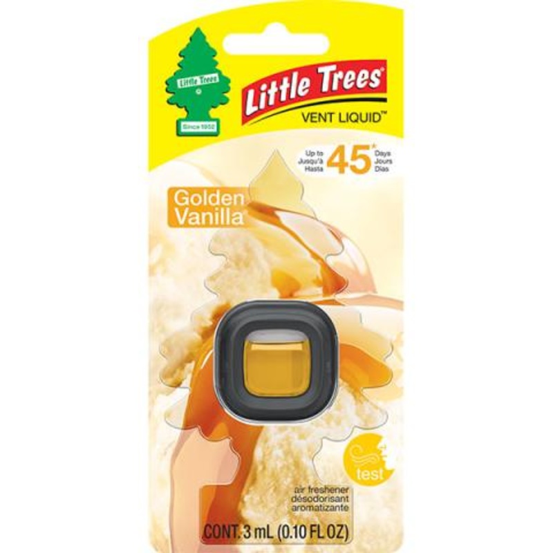 Little Tree Air Freshener Vent Liquid Golden Vanilla – 52632
