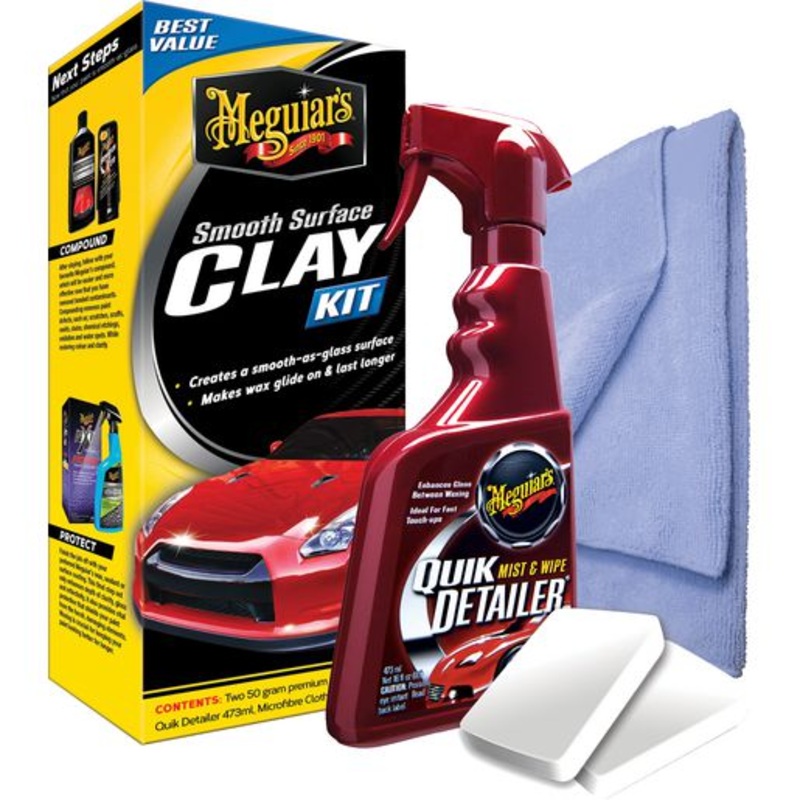 MEGUIAR’S G1120 SMOOTH SURFACE CLAY KIT
