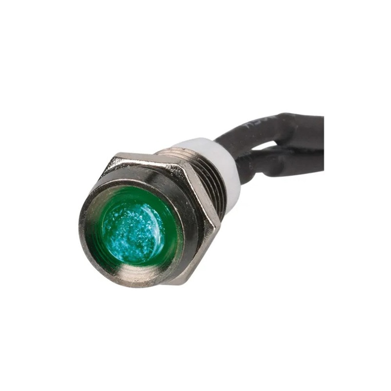 Narva 62083BL 12V Sealed Pilot Lamp – Clear Lens with Green LED