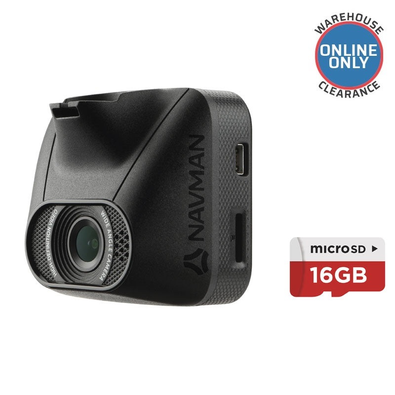 Navman FOCUS150 AA001150 1080P Dash Camera With GPS