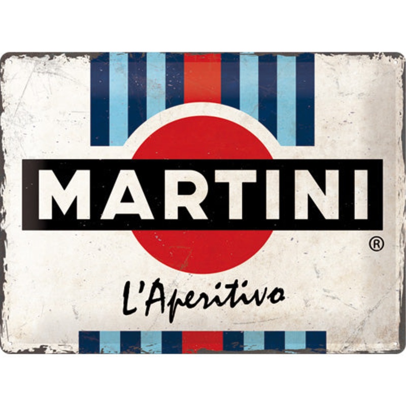 Nostalgic Art 30 x 40cm Metal Sign Martini 23290 – 5123290