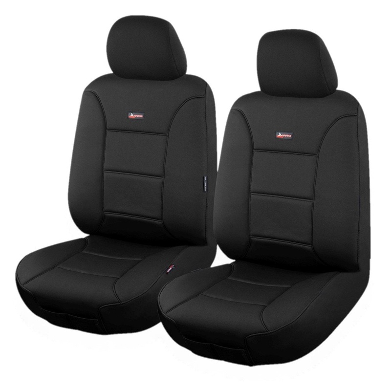 SharkSkin Universal Front Seat Covers Size 30/35 Black Neoprene – SKNA3504