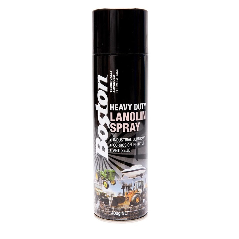 Boston Heavy Duty Lanolin Spray – 400g – 78634 (Pickup Only)