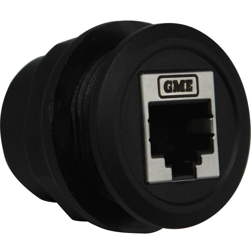 GME  XRS-RJ45RND RJ45 Pass-Through Adaptor – Universal Round