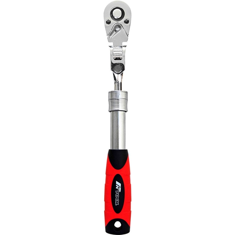PKTool 1/4 Inch Dr 200mm Extendable Ratchet with Flexible Head – PT10864