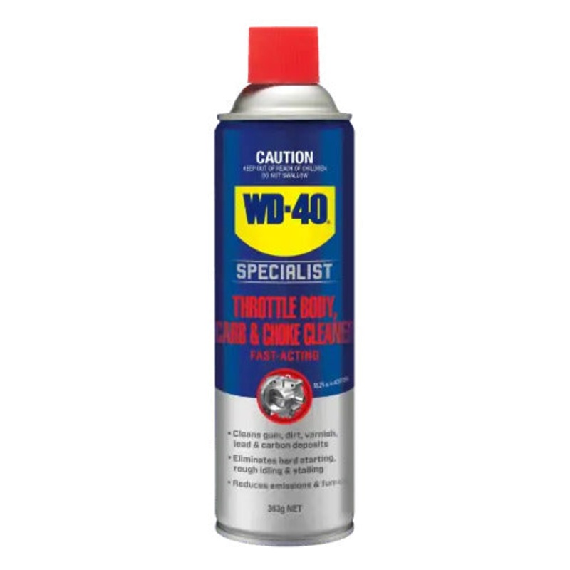 WD-40 Specialist Throttle Body, Carb & Choke Cleaner, 363g – 21029 (Pickup Only)