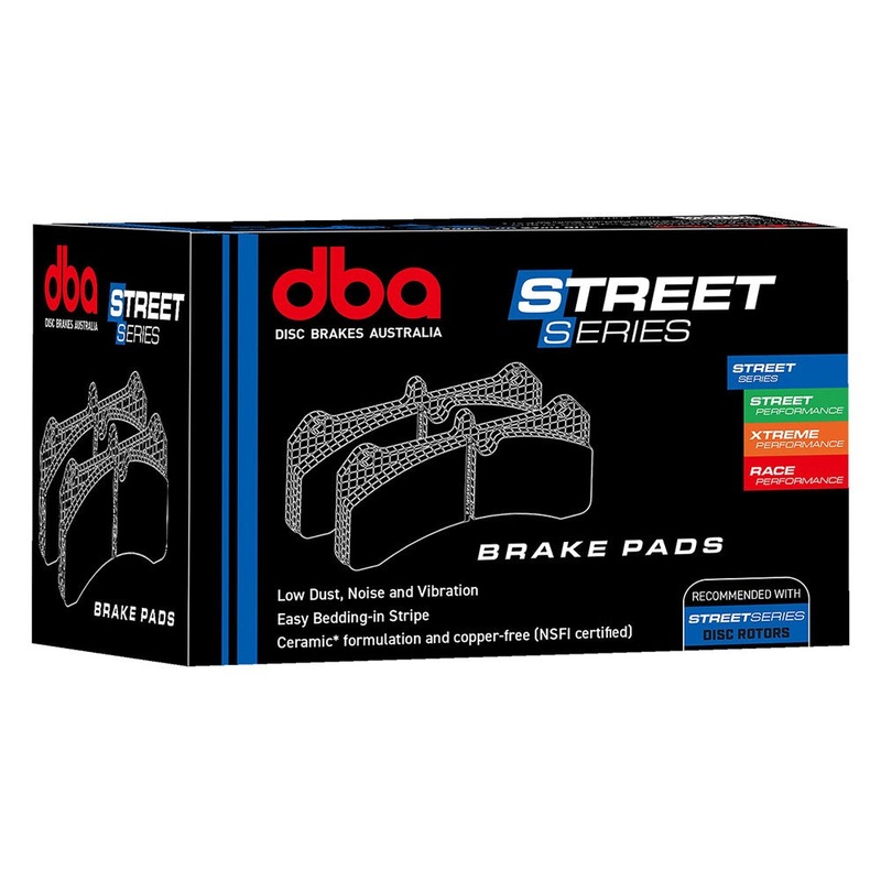 DBA Street Series Brake Pads – DB1661SS. Replaces DB1661, GDB1565