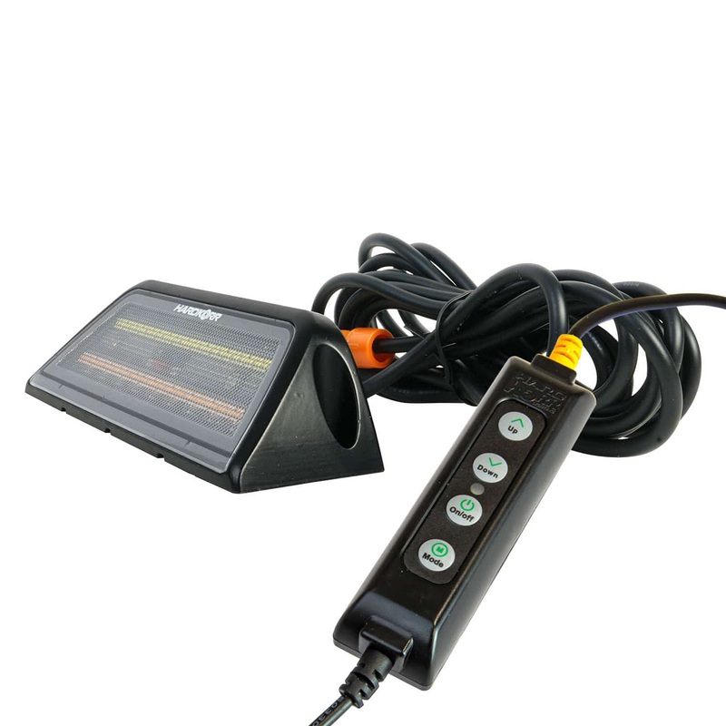HardKorr XDW Series Tri-Colour 1074 Lumens 45 Degree Angled Work Light with CREE LEDs and 3m Cable – Black – HKXDWOW45B