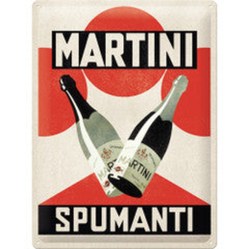 Nostalgic Art 30 x 40cm Metal Sign Martini Spumante 23309 – 5123309