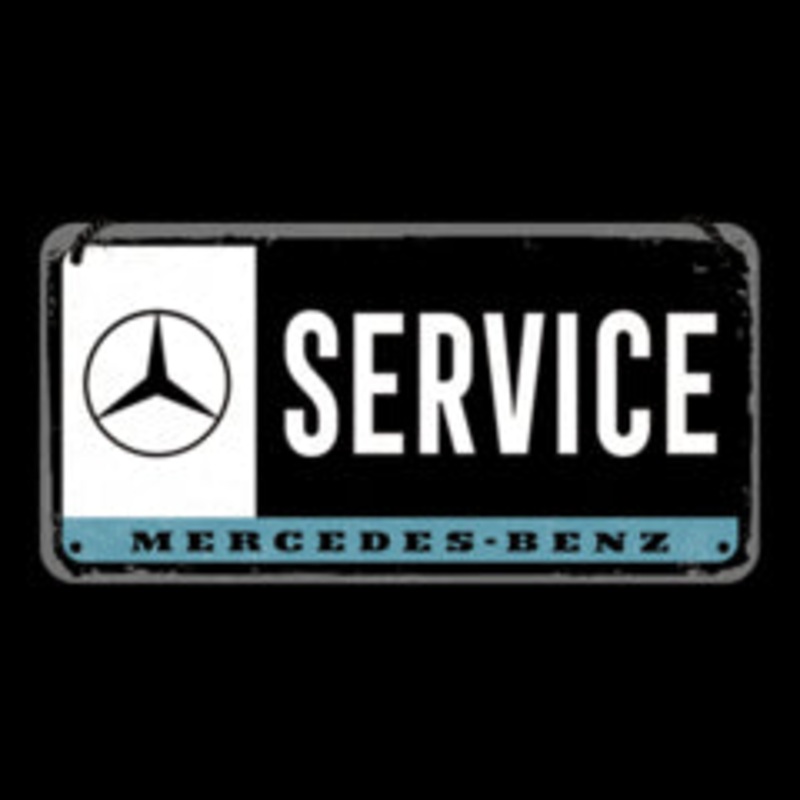 Nostalgic Art Hanging Sign 10 x 20cm Mercedes-Benz Service 28030 – 5128030