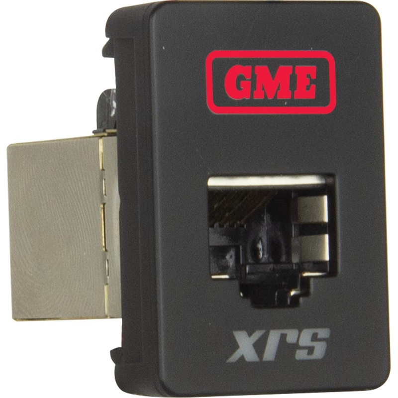 GME  XRS-RJ45R1 RJ45 Pass-Through Adaptor – Type 1 (Red)