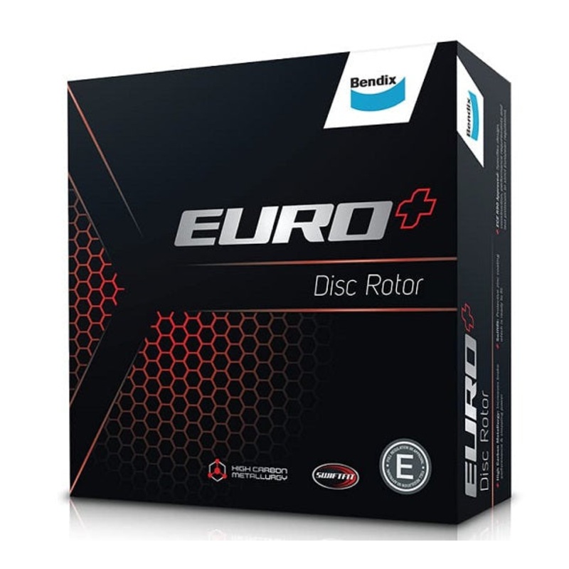 Bendix Euro+ Front Disc Brake Rotor (each) – BR2682EURO+