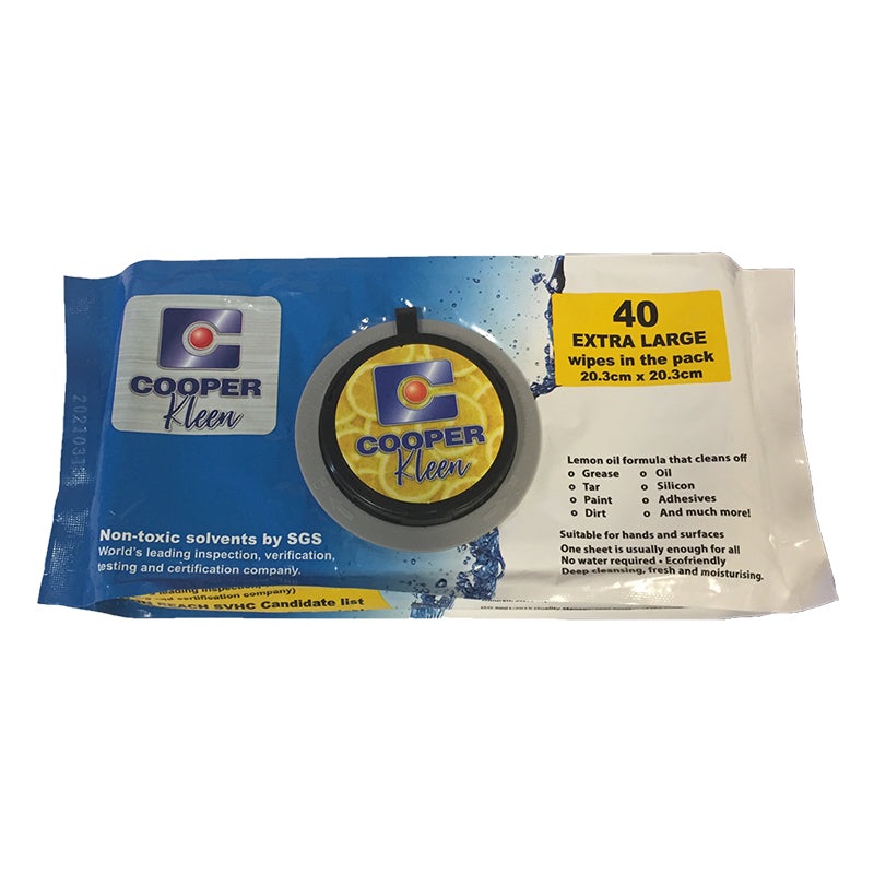 Cooper Lemon Oil Formula Non-Toxic Wipes – COOPERKLEEN40