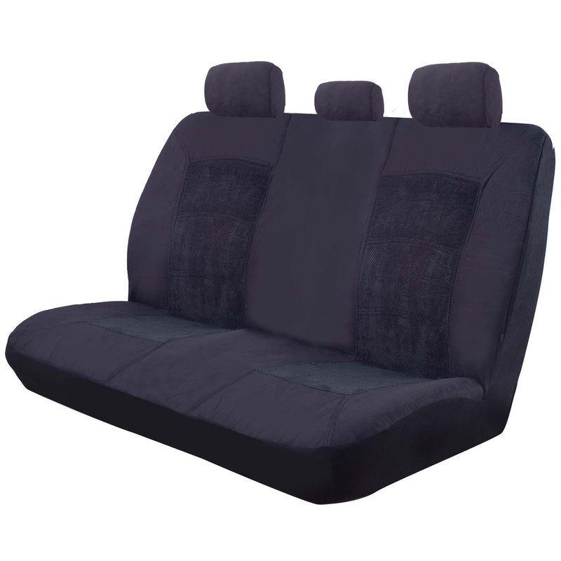 Ilana Charisma Seat Covers Universal 06H Black Rearseat – CHA06HBLK