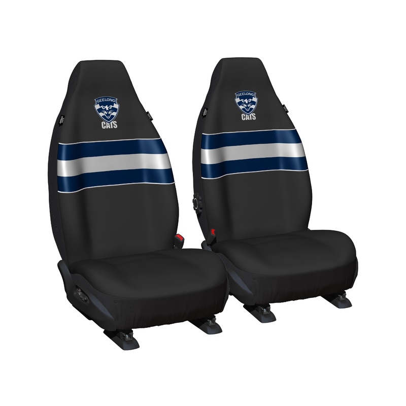 AFL Seat Cover Geelong Universal Size 60 Front Pair – PPAFLGEE6/2