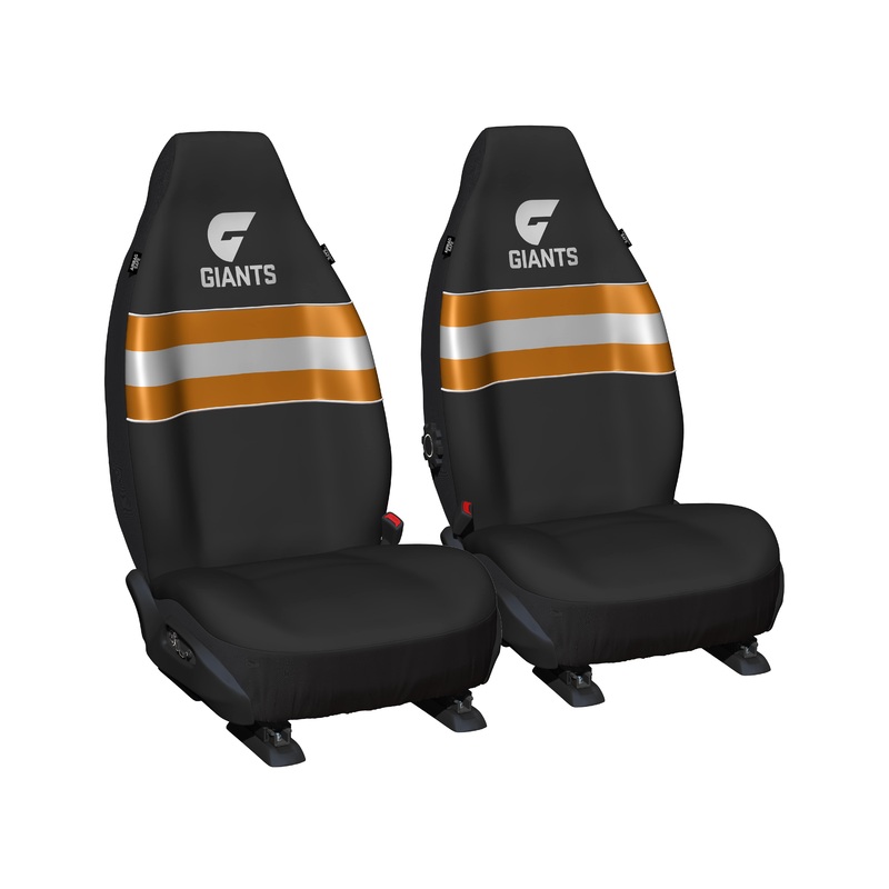 AFL Seat Cover Giants Universal Size 60 Front Pair – PPAFLGWS6/2