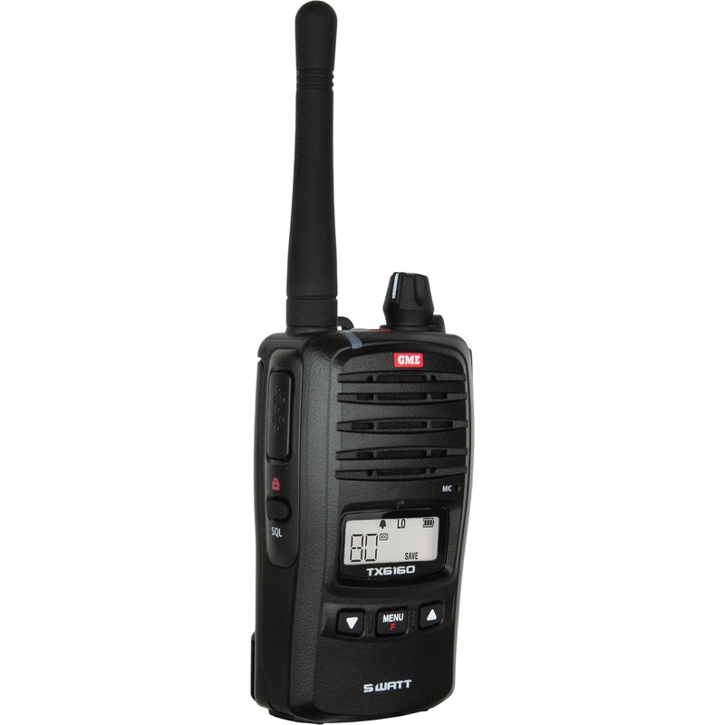 GME TX6160X 5 Watt IP67 UHF CB Handheld Radio