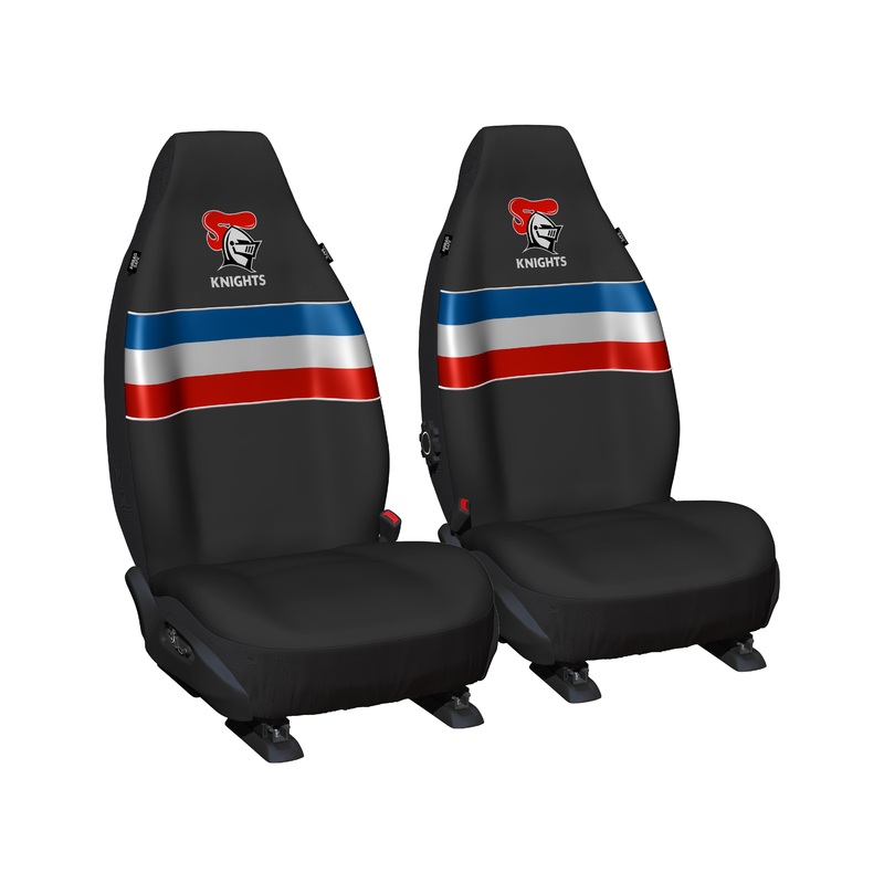 NRL Seat Cover Knights Universal Size 60 Front Pair – PPNRLKNI6/2