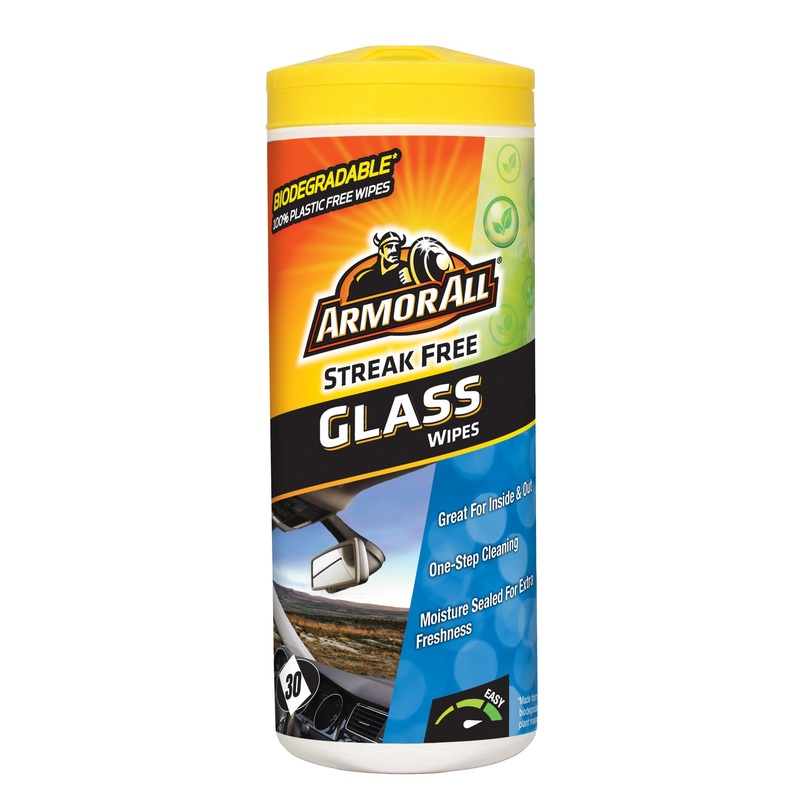 Armor All Glass Wipes Biodegradable 30 Pack – AWGCC-30-1ANZ