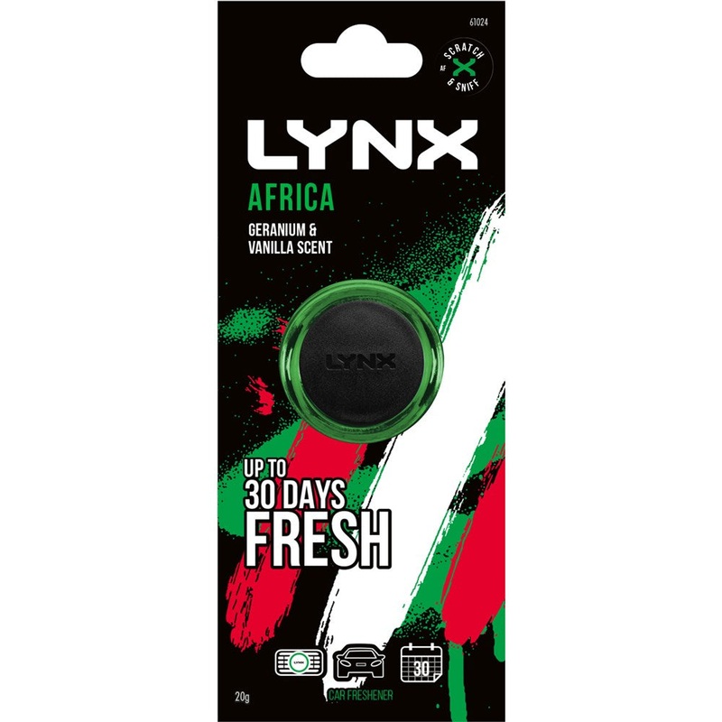 Lynx Mini Vent Air Freshener – Africa (Single) – E304189100