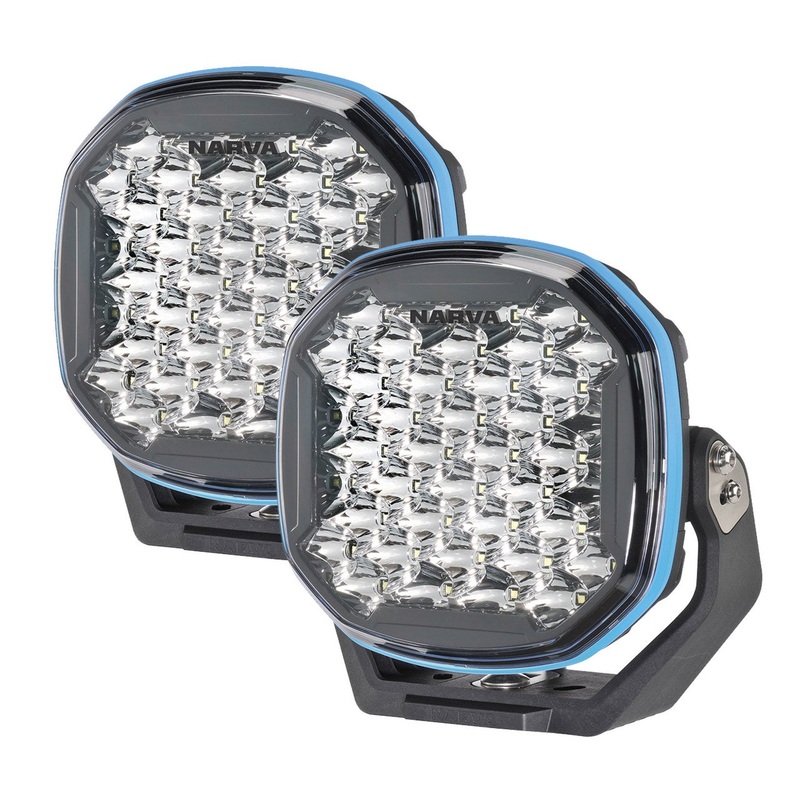 Narva 72182 Pair of EX2 Series 9 Driving Lamps with Hybrid Beam