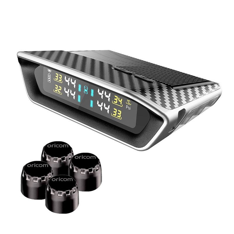 Oricom Four Sensor Real-Time Tyre Pressure Monitoring System with LCD Display – TPS10-4E