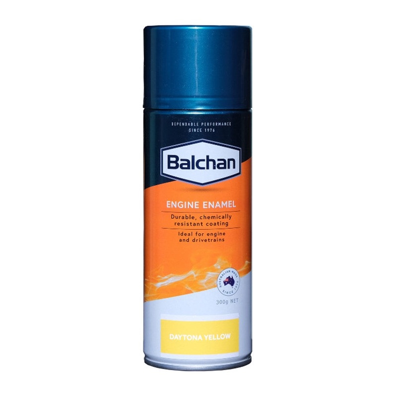 Balchan Engine Enamel Paint with Ceramic – Daytona Yellow – BAL102011
