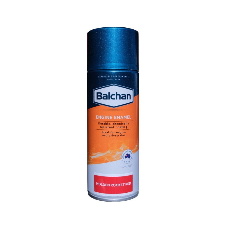 Balchan Engine Enamel Paint with Ceramic – Holden Inspired Rocket Red – BAL102022