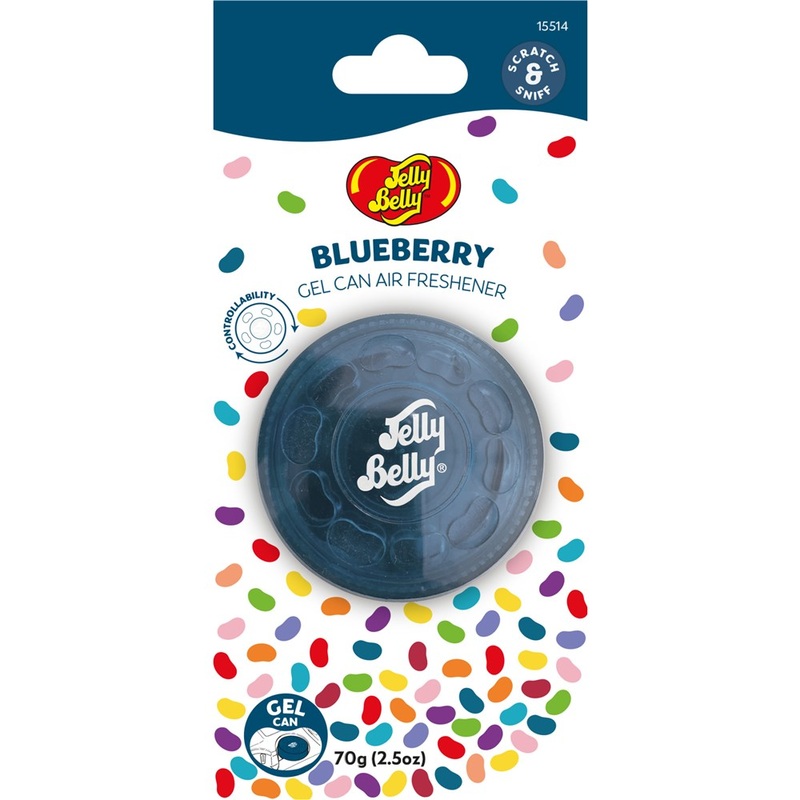 Jelly Belly Gel Can Air Freshener – Blueberry (Single) – E303518400