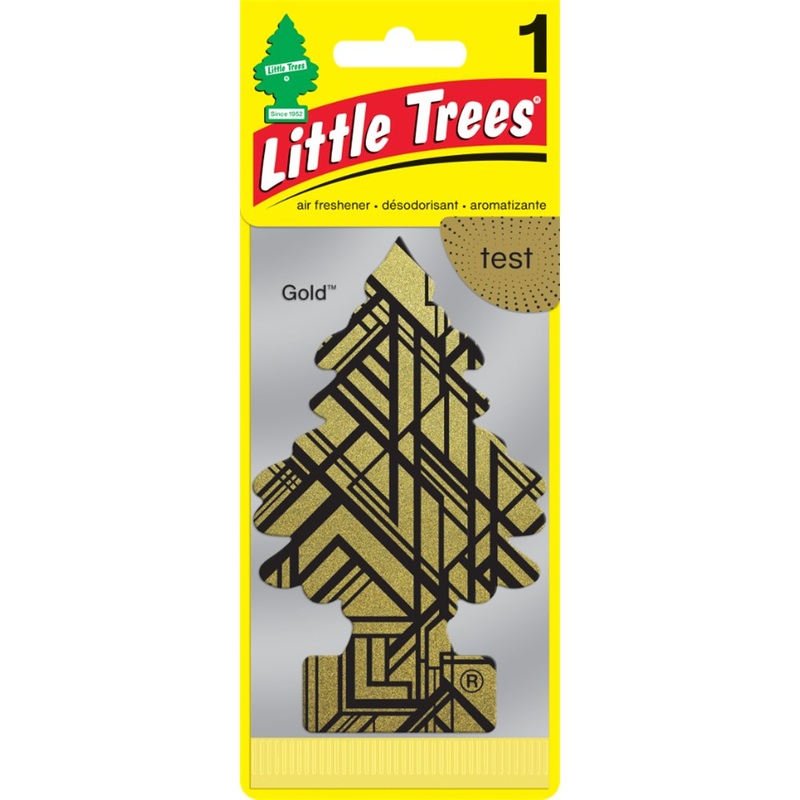 Little Trees Air Freshener – Gold Tree – 10210