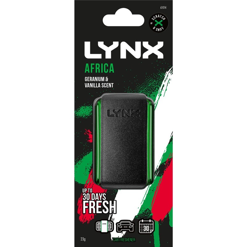 Lynx Vent Clip Air Freshener – Africa (Single) – E304193100