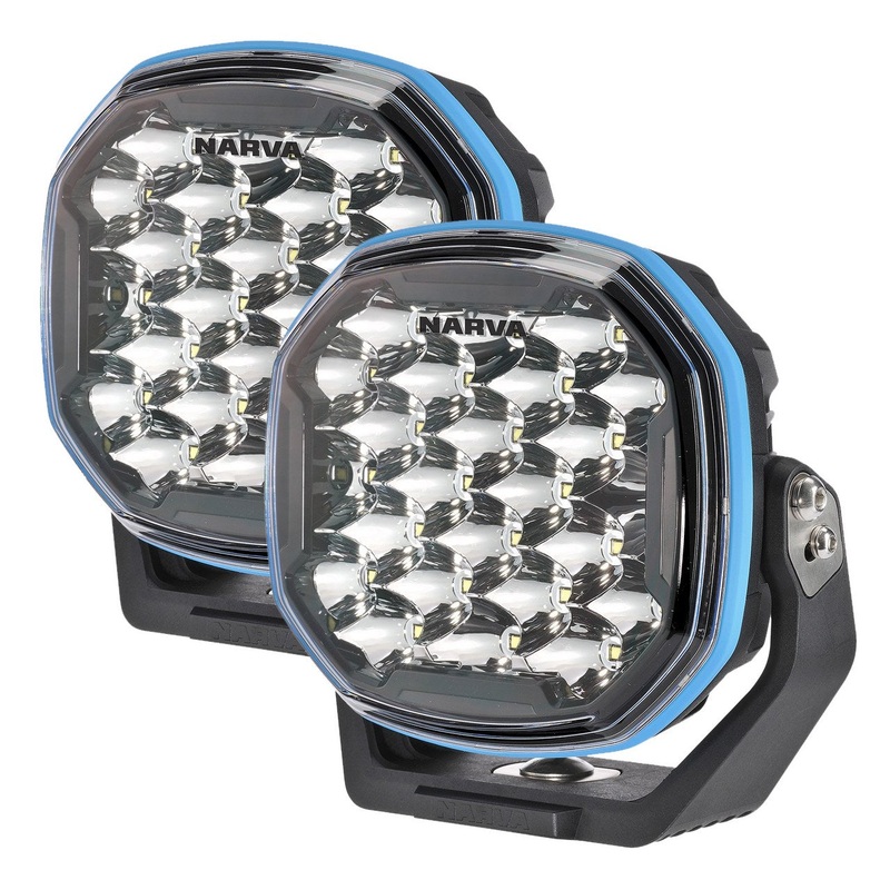 Narva 72172 Pair of EX2 Series 7 Driving Lamps with Hybrid Beam