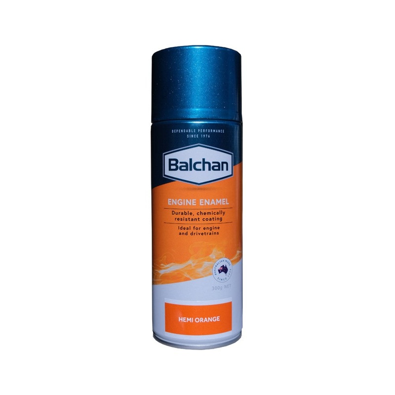 Balchan Engine Enamel Paint with Ceramic – Hemi Inspired Orange – BAL102021