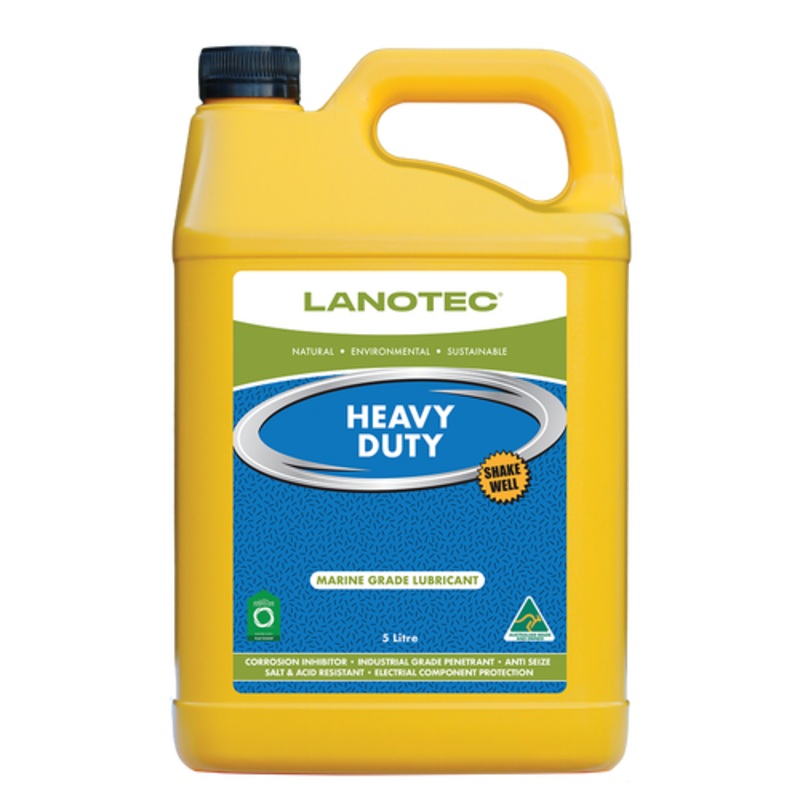 Lanotec Heavy Duty Liquid Lanolin Lubricant and Corrosion Inhibitor – 5L – HD-0005