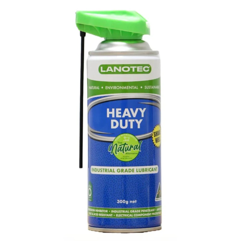 Lanotec Heavy Duty Liquid Lanolin Lubricant and Corrosion Inhibitor Aerosol Spray – 300g – HD-PP-0300 (Pickup Only)