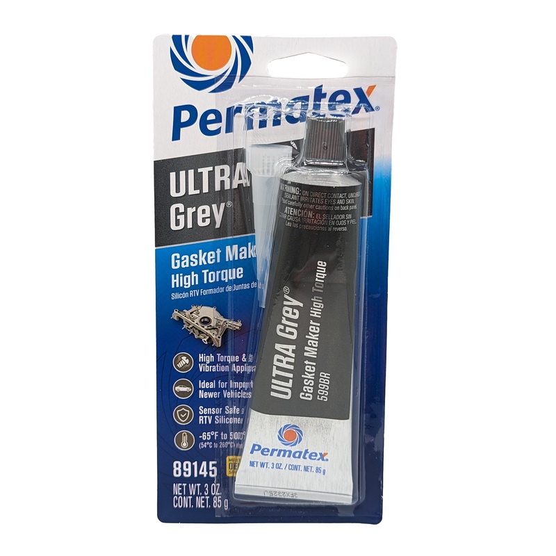 Permatex Ultra Grey Rigid High Torque RTV Gasket Maker 85g – PX89145A